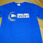 Long Sleeve T-Shirt  (Royal Blue) Also available as short-sleeve  in Royal Blue or Gold