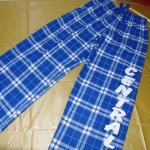 Flannel Pants  (Royal blue and white only) 